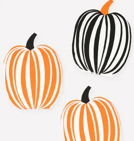 Meri Meri Stripe Pumpkin Napkins