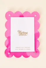 The Darling Effect Mini Acrylic Picture Frame Magnet- Hot Pink