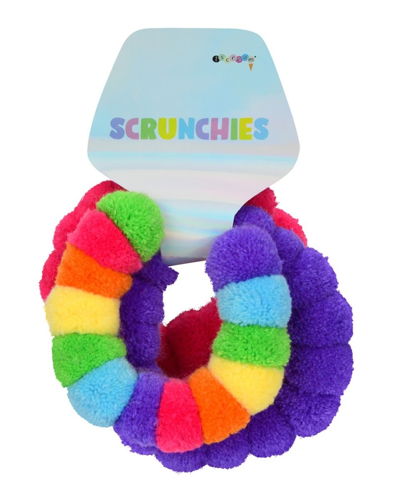 iScream Pom-Poms Scrunchie Set
