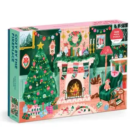 Chronicle Books 1000pc Puzzle: Cozy Fireplace