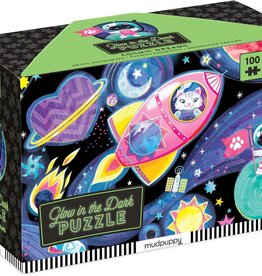 Chronicle Books 100pc Puzzle: Cosmic Dreams Glow