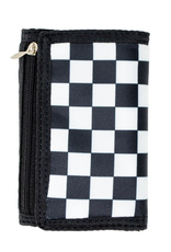 Zomi Gems Checkered Wallet - Black