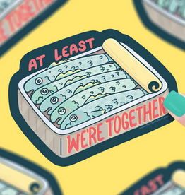 Turtle Soup Vinyl Sticker: Sardines At Least We're Together