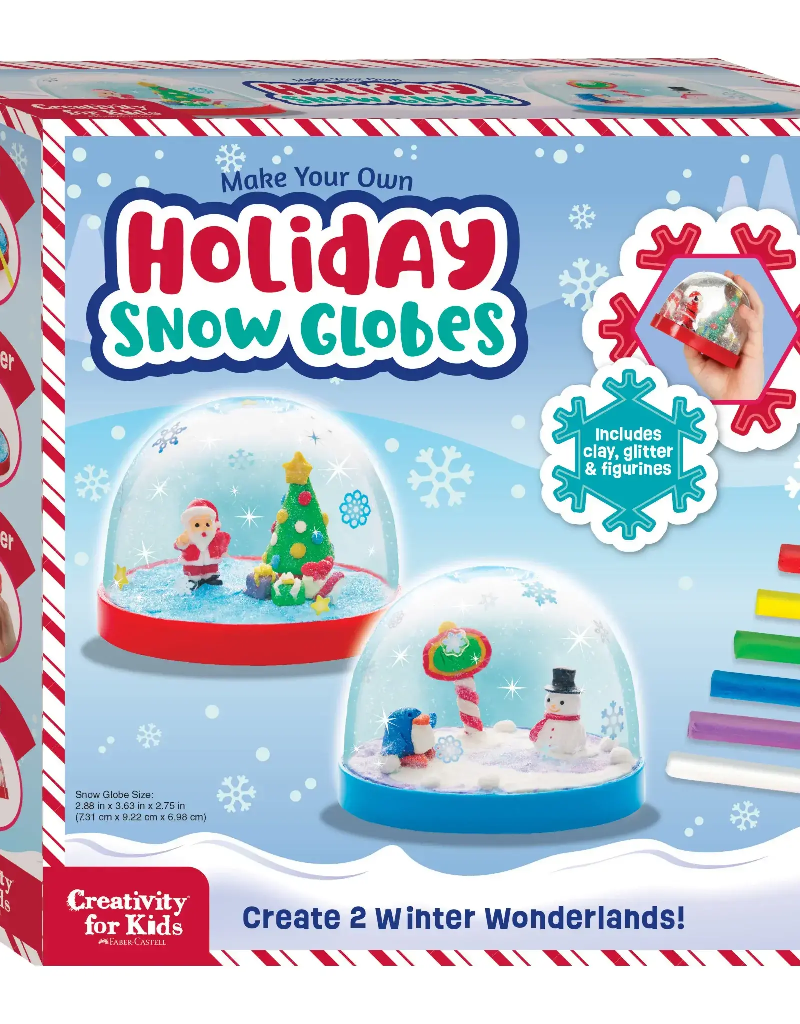 Faber-Castell Holiday Make Your Own Snow Globes