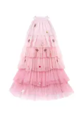 Creative Education Christmas Tree Dress & Headpiece,  Blush, 3-4