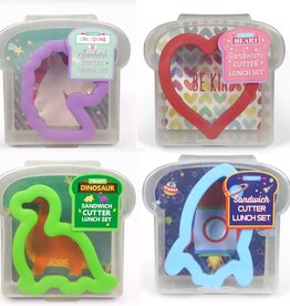 Handstand Kitchen Sandwich Cutter Lunch Set Assorted