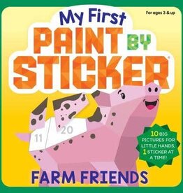 Hachette My First Paint By Sticker: Farm Friends