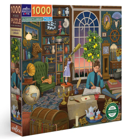 eeBoo 1000pc Puzzle: The Alchemist's Library