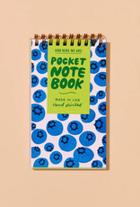 And Here We Are Pocket Notebook: Blueberries