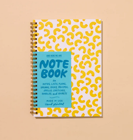 And Here We Are Spiral Notebook: Macaroni