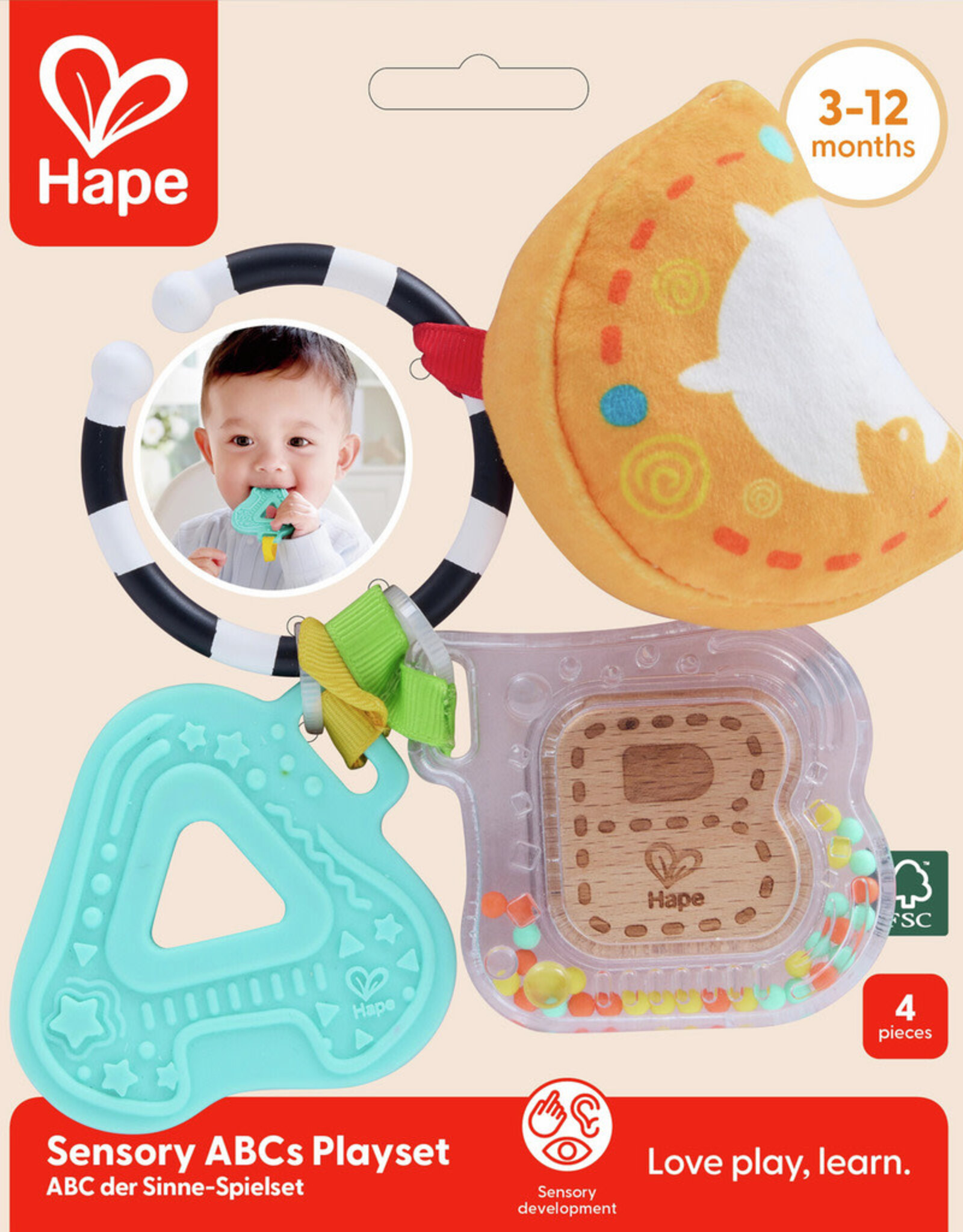 Hape Sensory ABCs Playset
