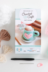 Schiffer Publishing Crochet Cafe Amigurumi Kit Hot Cocoa