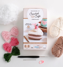 Schiffer Publishing Crochet Cafe Amigurumi Kit Cake Slice