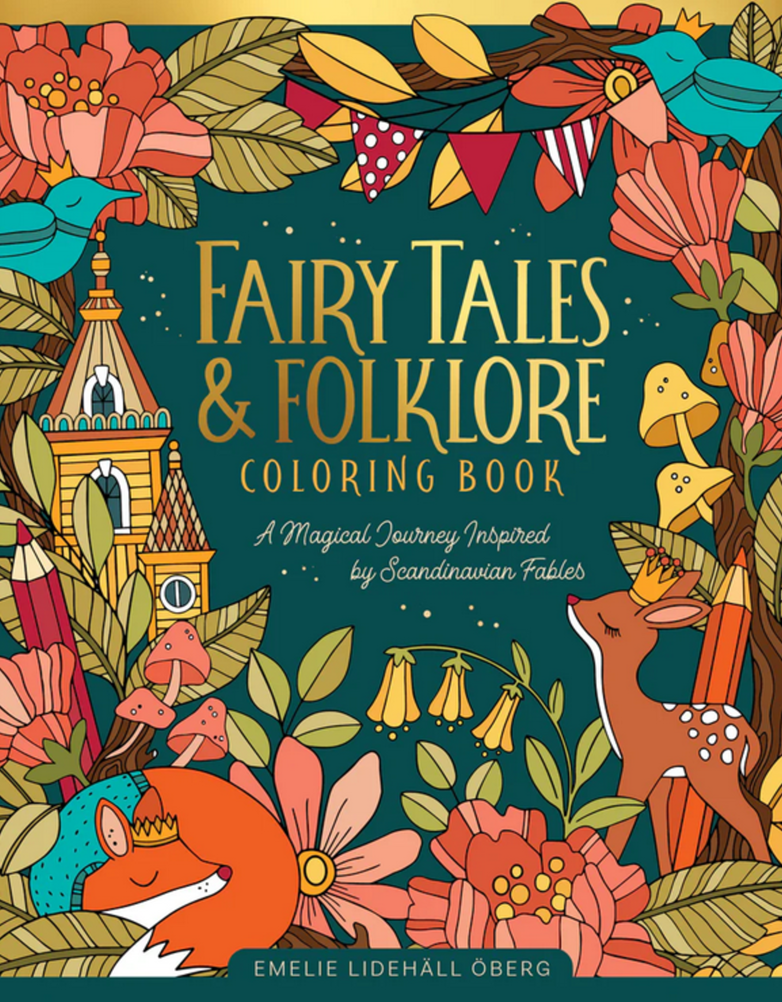 Schiffer Publishing Fairy Tales & Folklore Coloring Book