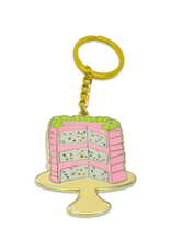 Jenny Lemons Enamel Keychain: Confetti Cake