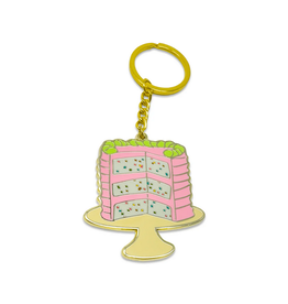 Jenny Lemons Enamel Keychain: Confetti Cake