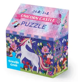 Crocodile Creek 24pc Puzzle: Unicorn Castle