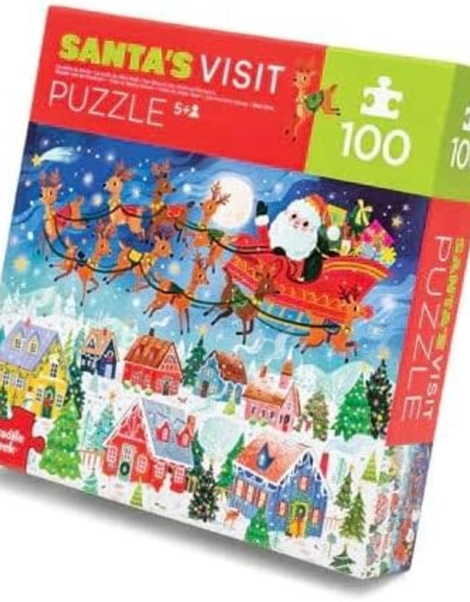 Crocodile Creek 100pc Puzzle: Santa's Visit
