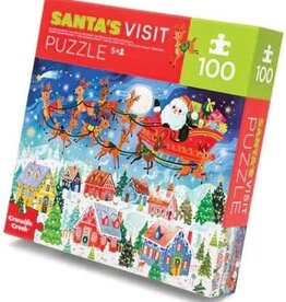 Crocodile Creek 100pc Puzzle: Santa's Visit