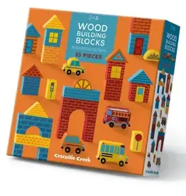 Crocodile Creek Build and Play Wood Blocks: Busy City