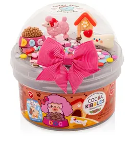 Kawaii Slime Company Cocoa Kibbles Crunchy Signature Dome™ Slime