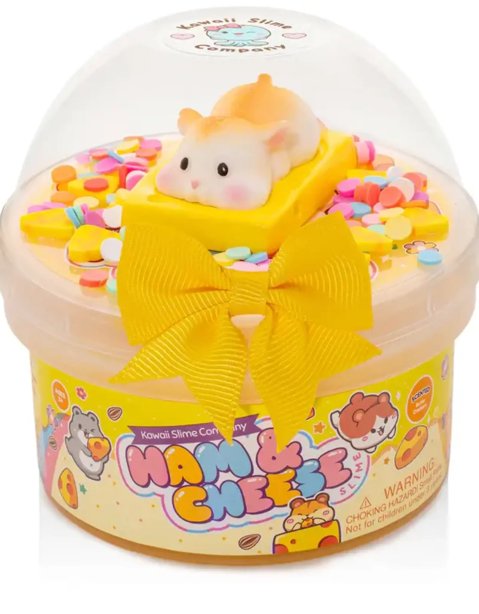 Kawaii Slime Company Ham & Cheese Butter Signature Dome™ Slime