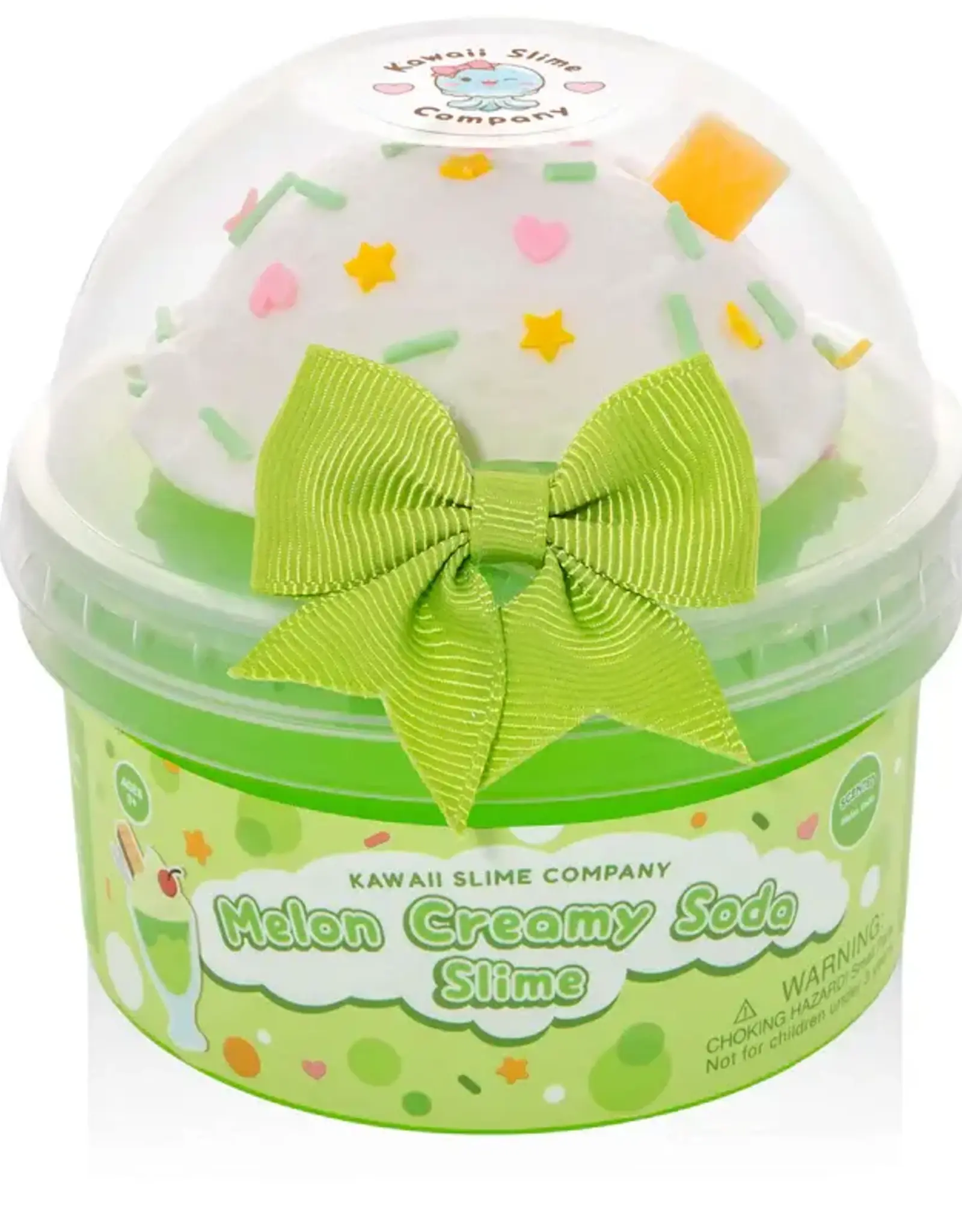 Kawaii Slime Company Melon Creamy Soda 2 Slimes in 1