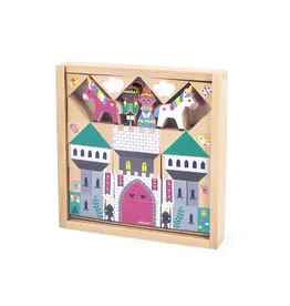 Janod Crossroads Enchanted Kingdom  Building Blocks