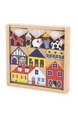 Janod Crossroads Countryside Building  Blocks