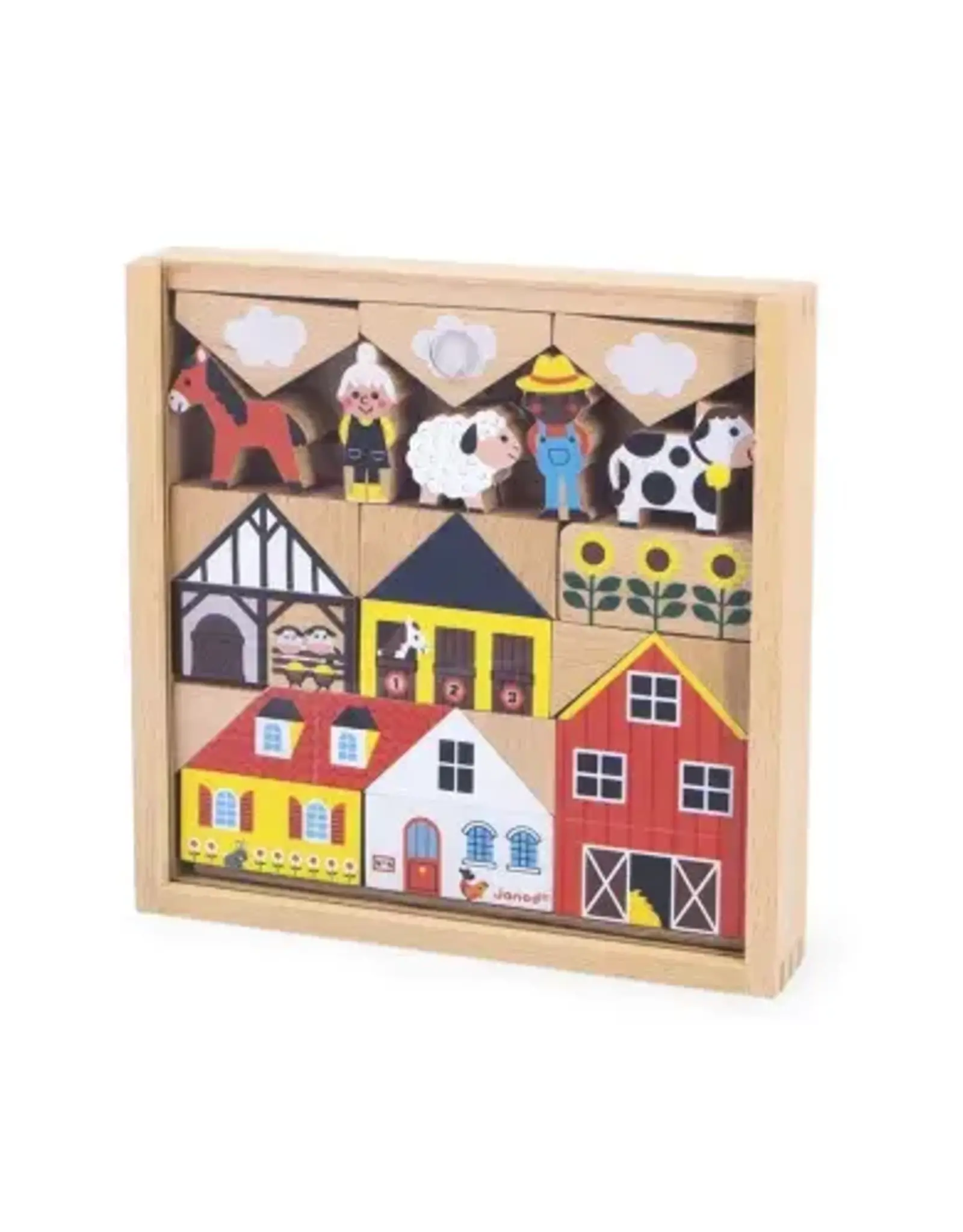 Janod Crossroads Countryside Building  Blocks