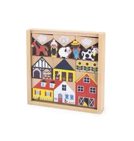 Janod Crossroads Countryside Building  Blocks