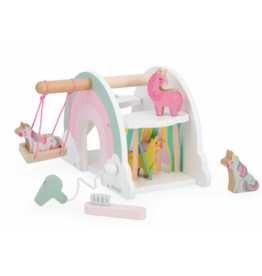 Janod Unicorn Rainbow House