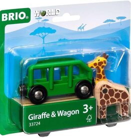 Ravensburger BRIO: Giraffe and Wagon