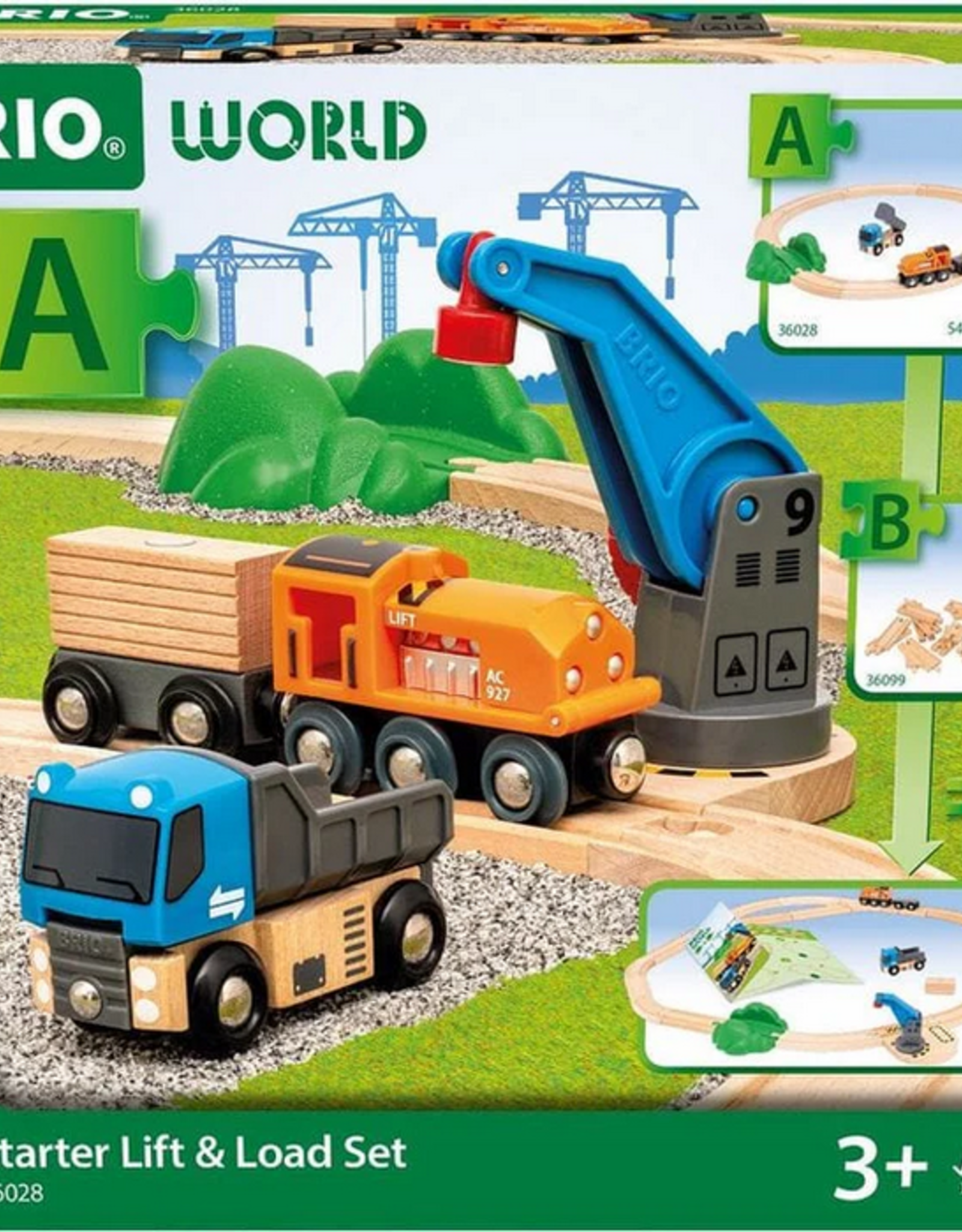 Ravensburger BRIO Starter Lift & Load Set