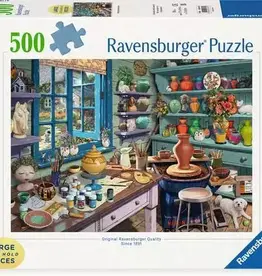 Ravensburger 500pc Puzzle: Pottery Studio Sanctuary, Large Format