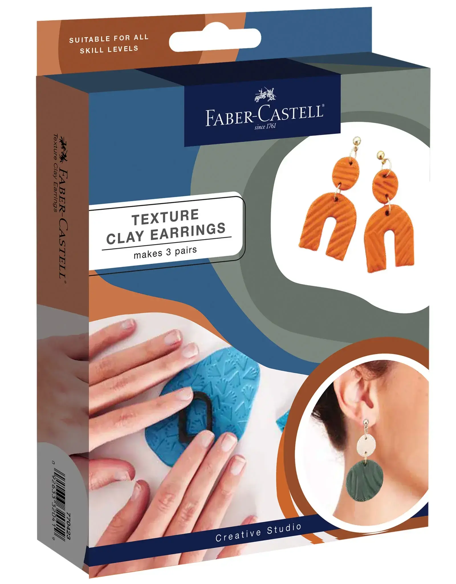 Faber-Castell Texture Clay Earrings