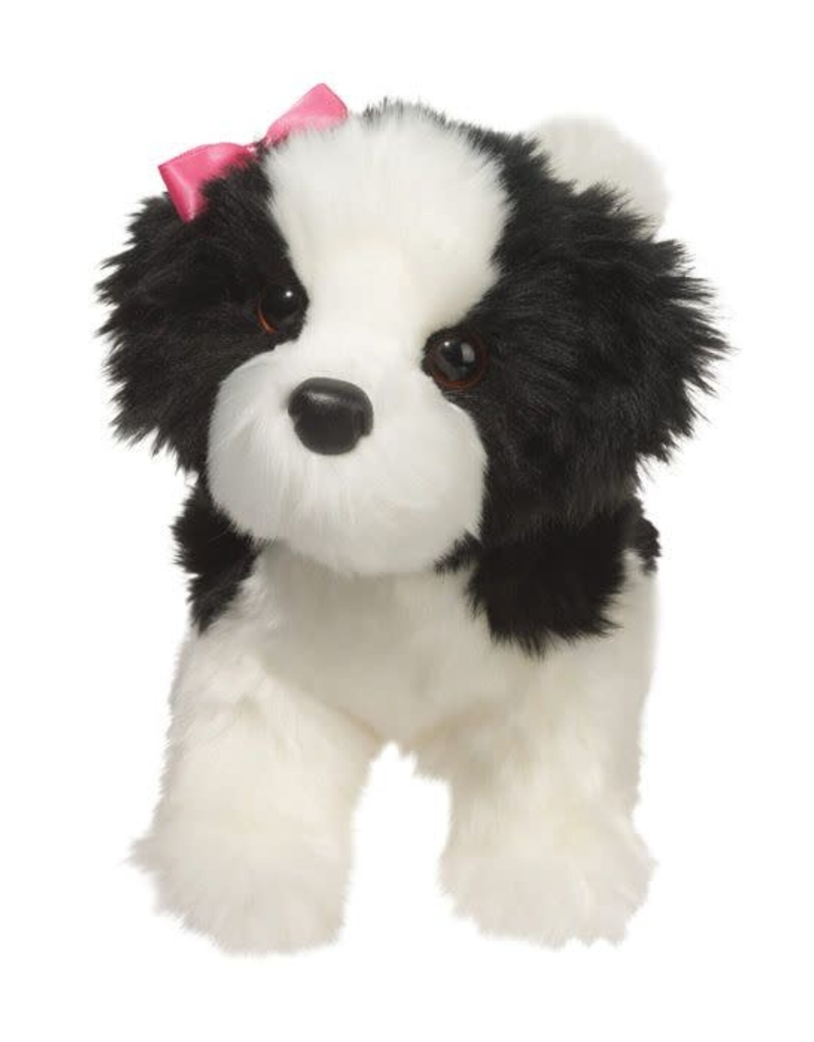 Douglas Poofy Black & White Shih-Tzu