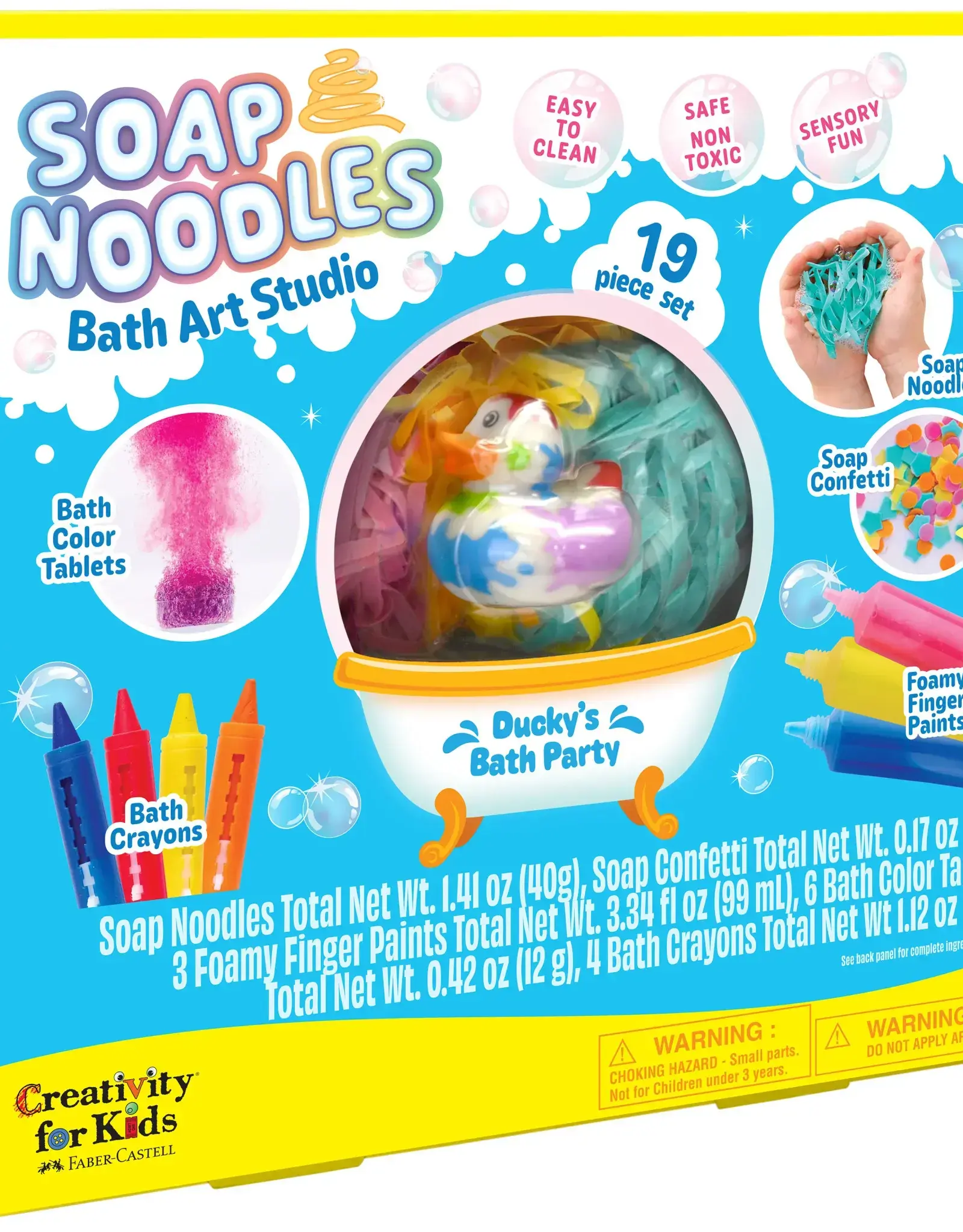 Faber-Castell Soap Noodles Bath Art Studio