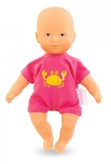 Corolle Mini Bath Pink, 8"