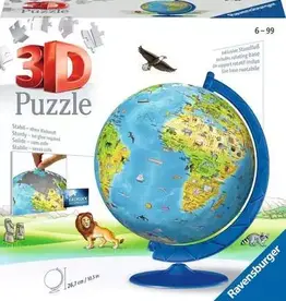 Ravensburger 180 pc Puzzle: Children's World Globe