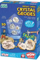 Thames & Kosmos Wow in the World: Break-Open  Crystal Geodes