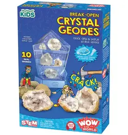 Thames & Kosmos Wow in the World: Break-Open  Crystal Geodes