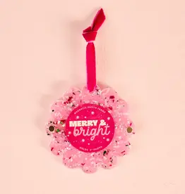The Darling Effect APF Ornament-Confetti Pink