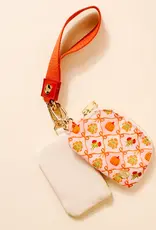 The Darling Effect Dynamic Duo Pouch Wristlet-Patchwork Pumpkins