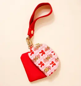 The Darling Effect Dynamic Duo Pouch Wristlet-Oh So Merry