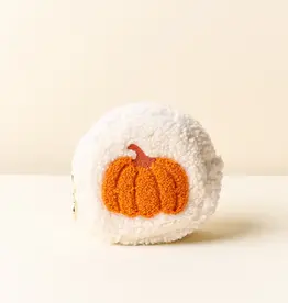 The Darling Effect Circle Teddy Pouch- Pumpkin
