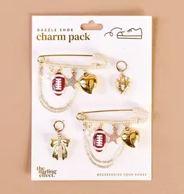 The Darling Effect Dazzle Shoe Charm Pack-Tailgate Time