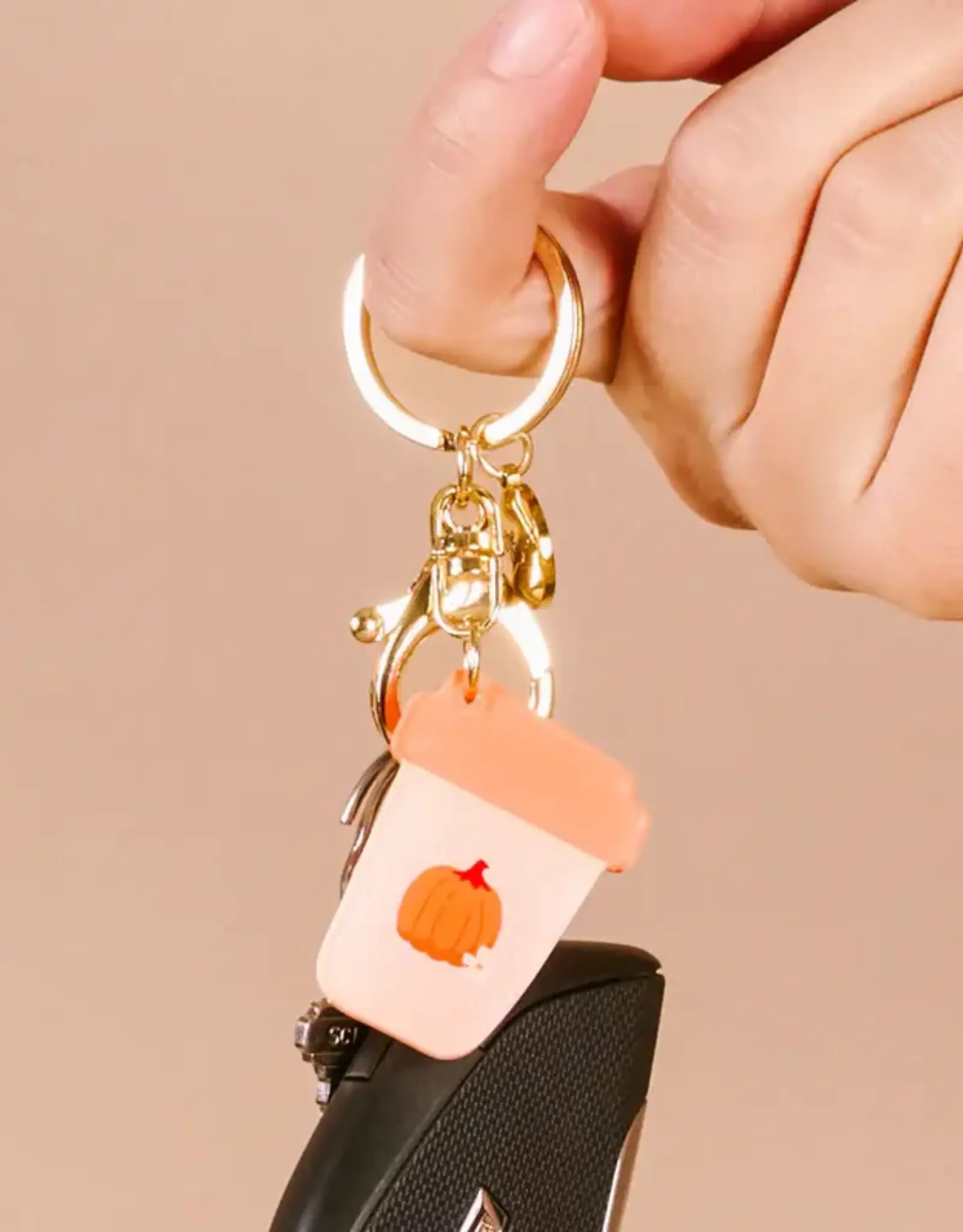 The Darling Effect Acrylic Keychain-Pumpkin Spice Latte