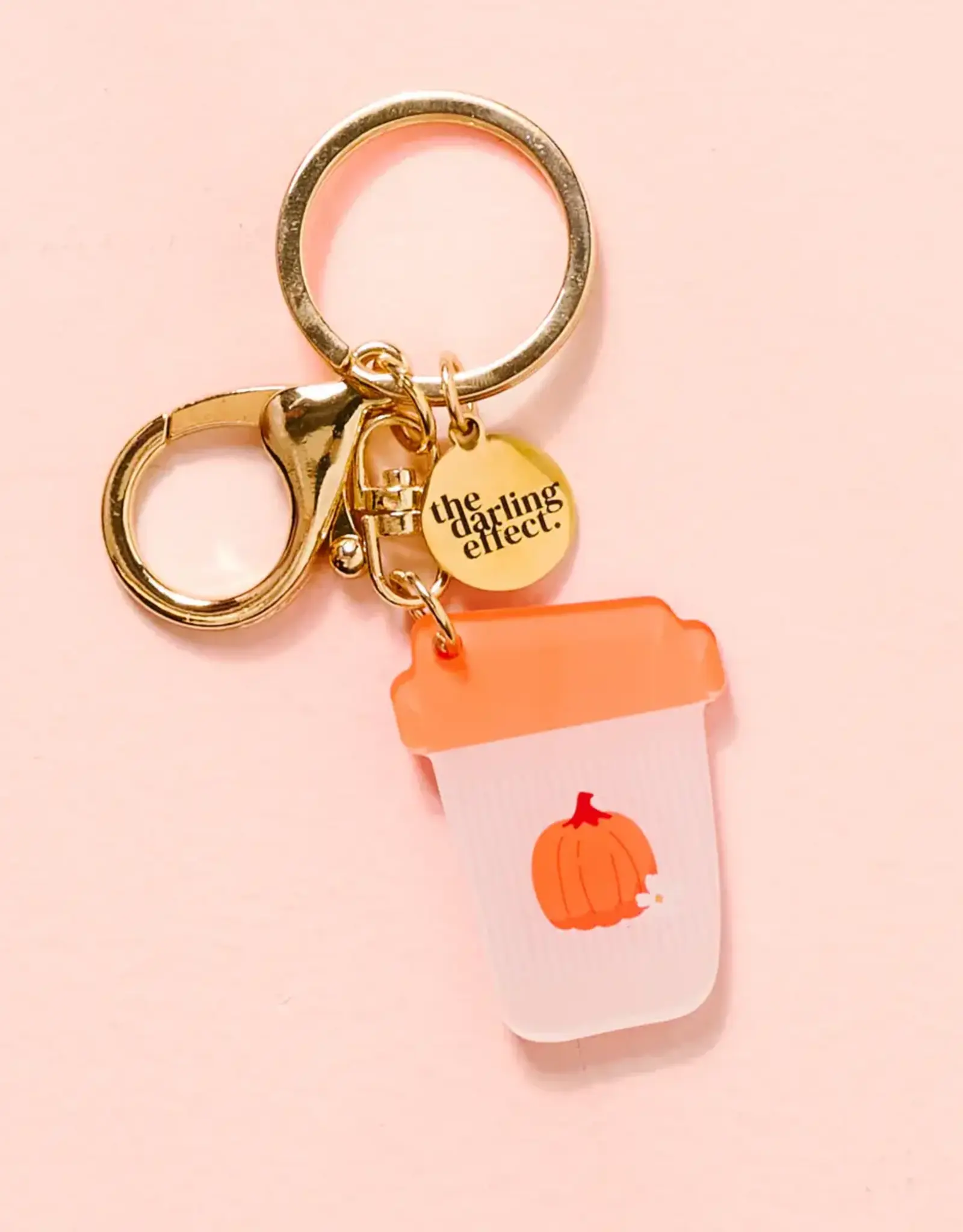 The Darling Effect Acrylic Keychain-Pumpkin Spice Latte