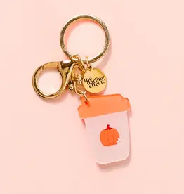 The Darling Effect Acrylic Keychain-Pumpkin Spice Latte